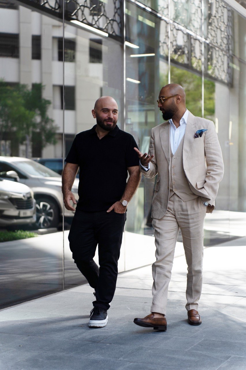 Founders - Suren Nikolyan and Nazish Khan